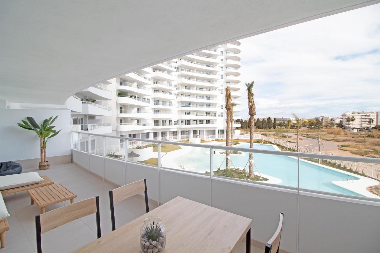 Global Properties, Apartamento Con Terraza Y Vistas A La Piscina En Gran Canet Canet d'En Berenguer Esterno foto