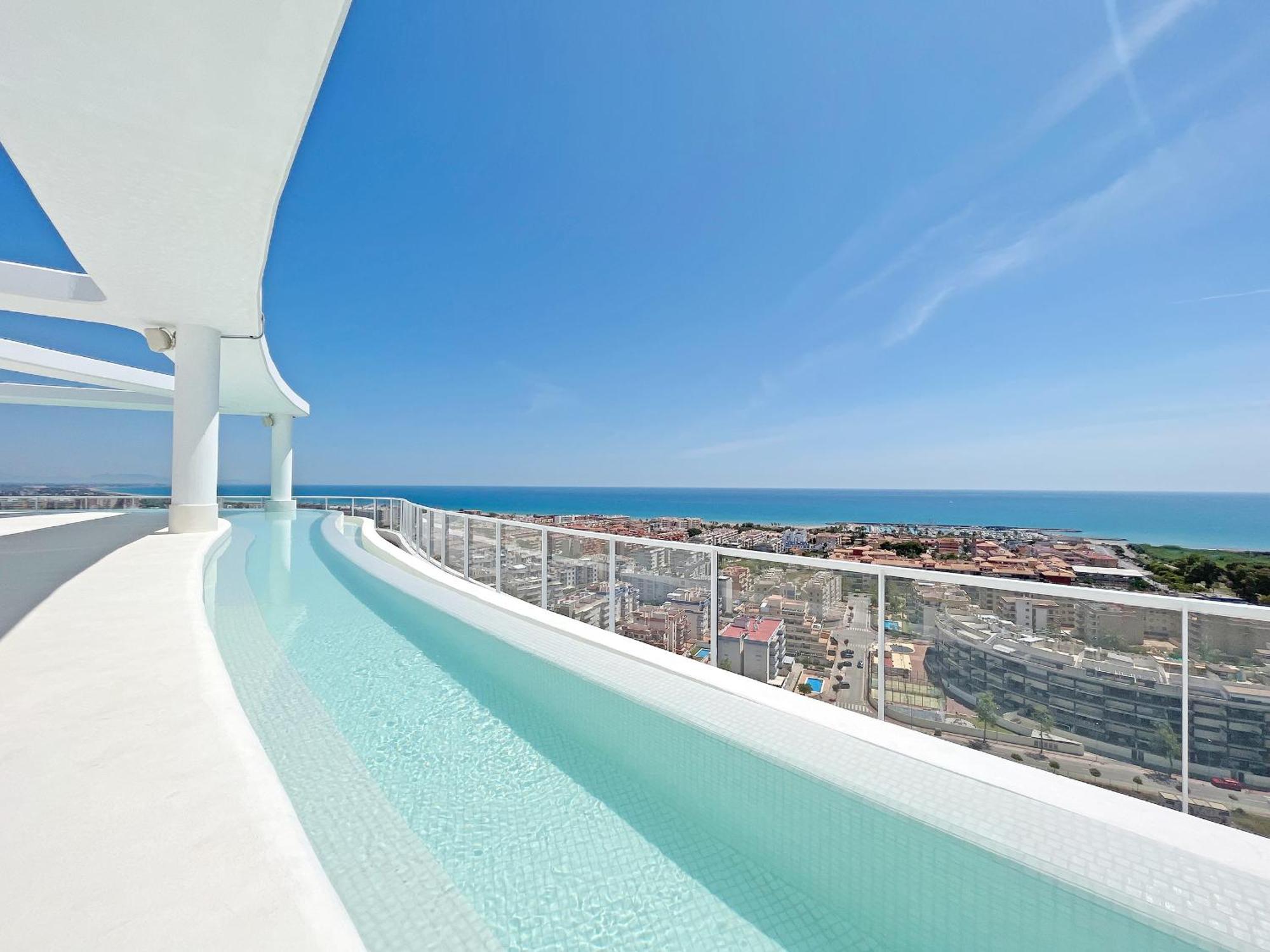Global Properties, Apartamento Con Terraza Y Vistas A La Piscina En Gran Canet Canet d'En Berenguer Esterno foto